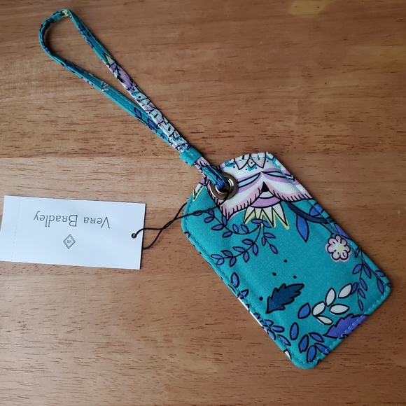Vera Bradley Bags Vera Bradley Luggage Tag Peacock Garden Poshmark